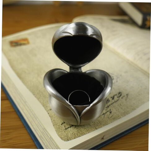 Vintage Jewelry Box with Flower Carving Elegant Storage Organizer for Rings Necklaces and Bracelets Personal Use in Saudi Arabia