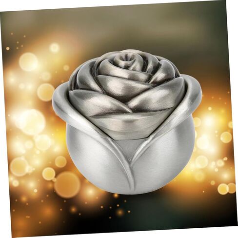 Vintage Jewelry Box with Flower Carving Elegant Storage Organizer for Rings Necklaces and Bracelets Personal Use in Saudi Arabia