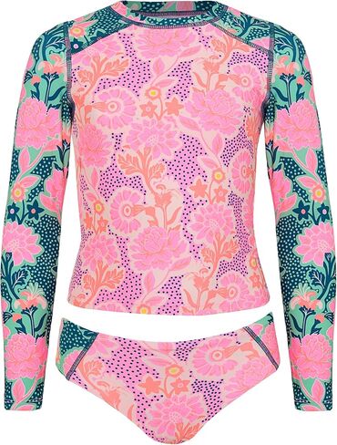 Maaji Girls Blush Floral Rashguard Set in Saudi Arabia