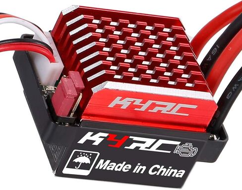 RC Car ESC ، 60A ESC Car ESC مرصعة بالفرشاة الكهربائية 6V/2A BEC استبدال 1/10 TRAX4-6 D90 HSP Redcat RC 4WD AXIAL SCX10 HPI DIY in Kuwait