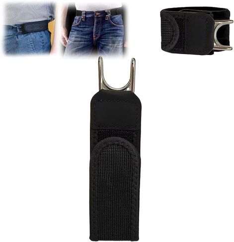 Tactical Metal Hook Elastic Belt，Buckleless Belt Hook，Adjustable Elastic Waistband With Hook-And-Loop Fastener in Saudi Arabia