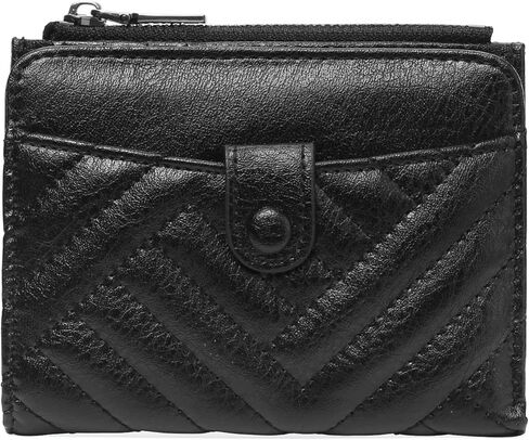 GOIACII Wallet Women Small RFID Billfold Vegan Leather Credit Card Holder with Zipper Coin Pocket in Saudi Arabia