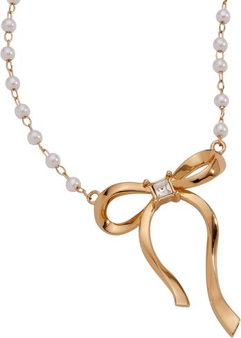 Alex and Ani Pearl Coquette Necklace, Shiny Gold in Saudi Arabia