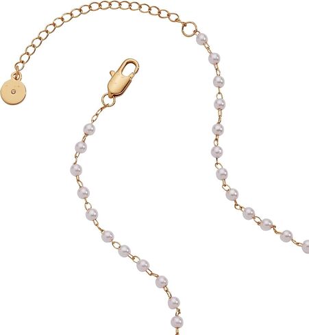 Alex and Ani Pearl Coquette Necklace, Shiny Gold in Saudi Arabia