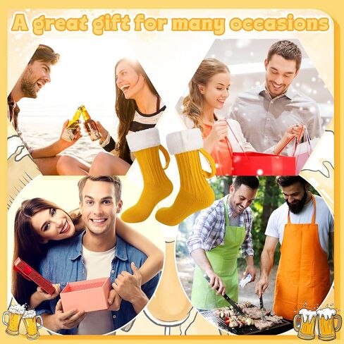 مضحك البيرة الجوارب النساء الرجال 3D الطباعة كوب للبيرة جورب عيد ميلاد هالوين هدايا عيد الميلاد in Kuwait