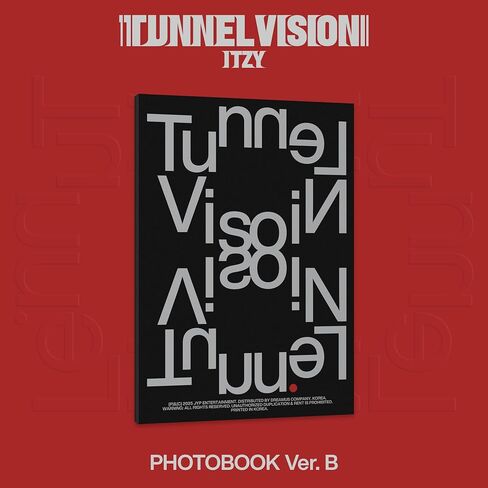 IT'ZY 11th Mini Album TUNNEL VISION Photobook Version P.O.B + Extra Special Photocard (RANDOM) in Saudi Arabia