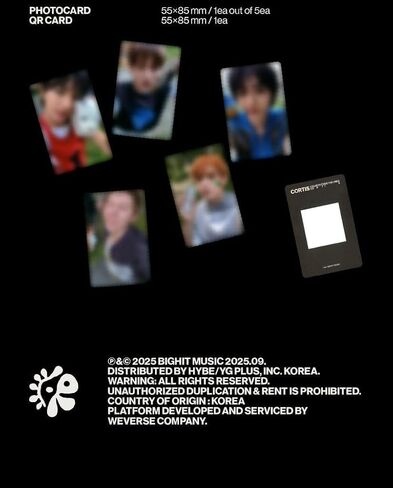 CORTIS COLOR OUTSIDE THE LINES 1st EP Album (Weverse Version RANDOM) in Saudi Arabia