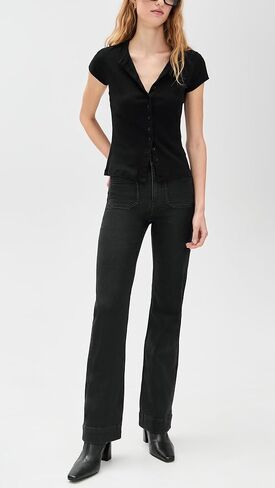 Faherty Women's Stretch Terry Patch Pocket Pants in Saudi Arabia