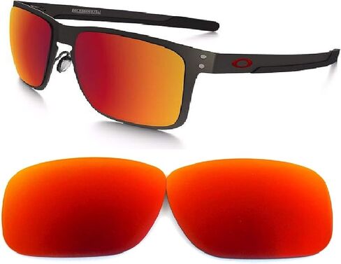 عدسات بديلة من Galaxy لنظارات Oakley Holbrook Metal OO4123 (ليست Holbrook) باللون الأحمر المستقطب in Kuwait