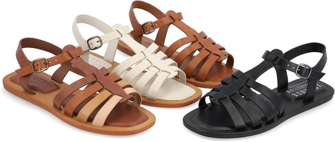 Journee Women's Comfort Foam Benicia Flat Sandals in Saudi Arabia