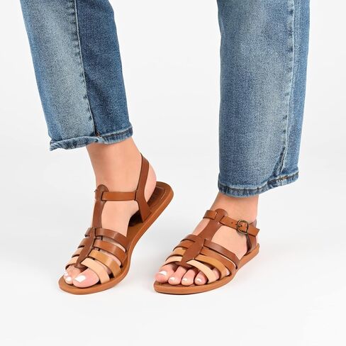Journee Women's Comfort Foam Benicia Flat Sandals in Saudi Arabia