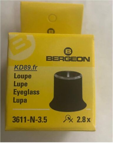 Bergeon 3611-N-3.5 Soft Eyeglass Watchmaker loupe x2.8 Watch Repair Tool in Saudi Arabia