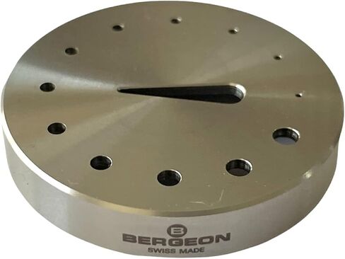 Bergeon 30110 Nickel Tool with Holes to Adjust balances Ø 35mm Watch Tool in Saudi Arabia