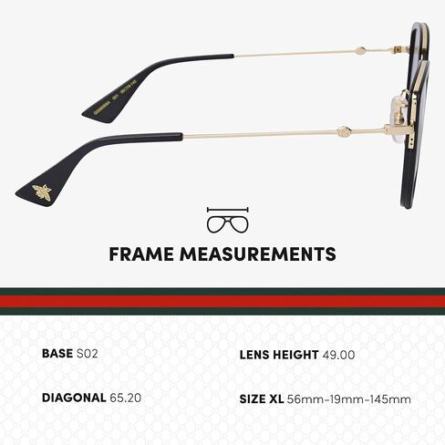 Gucci GG0606SK GG Interlocking Logo Cat-Eye-Shaped Non-Polarized Sunglasses for Women – Includes Luxury Eyewear Kit – Black Frame with Gray Lens in Saudi Arabia