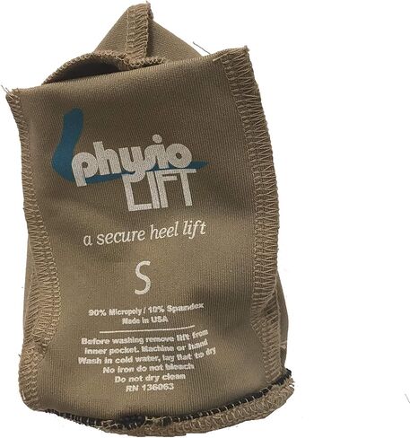 Physiolift Heel Lift Ankle Sock (Sock Only) (Medium - Tan) in Saudi Arabia