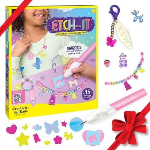 Creativity for Kids Deluxe Scratch Art Kit: Unicorn Birthday Gifts for Girls, Rainbow Scratch Art, Arts and Crafts for Kids Ages 6-8+, Kids Craft Activities in Saudi Arabia