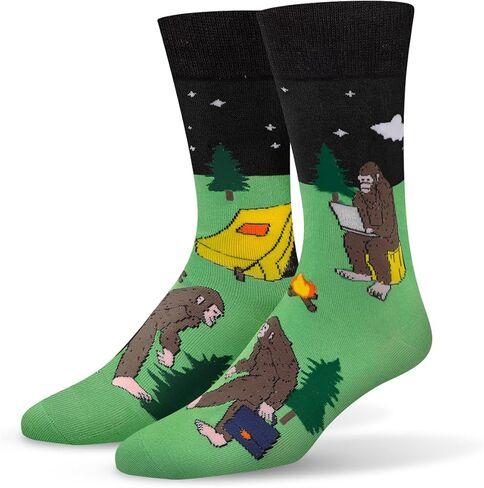Funny Socks for Men Women - Novelty Gifts Funky Cotton Crazy Crew Socks - Christmas Funny Gifts Stocking Stuffers in Saudi Arabia
