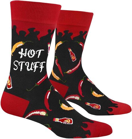 Funny Socks for Men Women - Novelty Gifts Funky Cotton Crazy Crew Socks - Christmas Funny Gifts Stocking Stuffers in Saudi Arabia