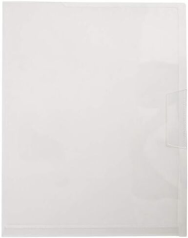 Staples Poly Project Jackets, Letter, Assorted Transparent, 5/Pack in Saudi Arabia