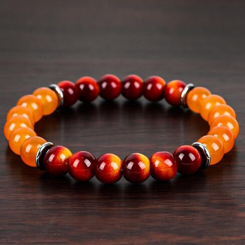 أساور جذب الأموال للنساء والرجال من الكريستال الطبيعي حجر عين النمر الأصفر يجذب المال والثروة والسوار المطرز in Saudi Arabia