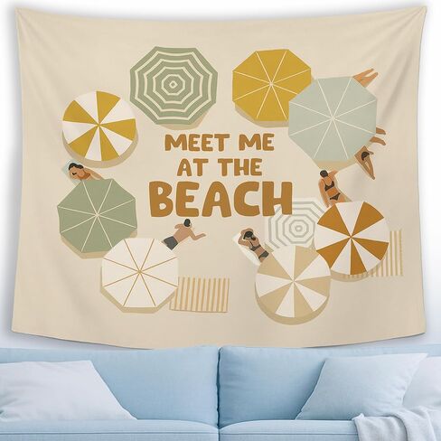 MNASAIOO Pink Beach Coastal Wall Tapestry Hanging for Beachy House, Surf Ocean Sea Tapestries, Preppy Summer Girly Room Wall Decor Banner for Cowgirl Living Room Bedroom Dorm 50x60in in Saudi Arabia