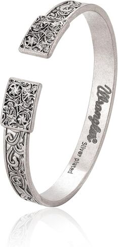 Montana West Wrangler Cuff Bracelet for Women Western Turquoise Adjustable Open Bangle Silver Plated Carved Floral Cowgirl Country Jewelry in Saudi Arabia