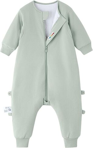 kaiya baby Unisex Toddler Sleep Sack with Feet, 2.5 Tog Baby Winter Sleep Sack Long Sleeve Gifts for Boys & Girls in Saudi Arabia