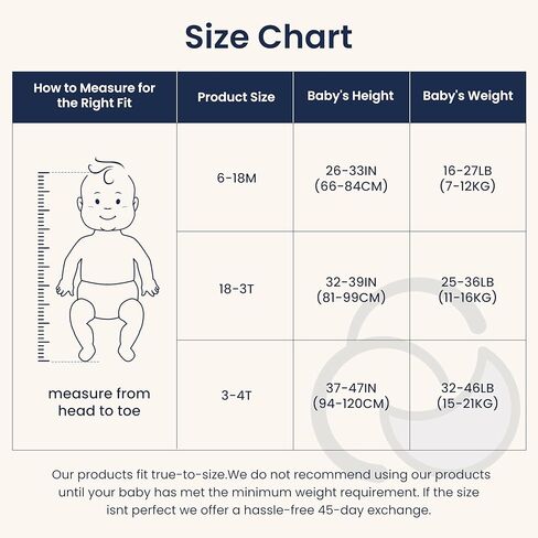 kaiya baby Unisex Toddler Sleep Sack with Feet, 2.5 Tog Baby Winter Sleep Sack Long Sleeve Gifts for Boys & Girls in Saudi Arabia