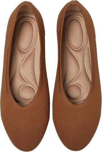 Ballet Flats Shoes for Women, Foldable Knit Women's Flats, Comfortable Shoes for Women Dressy Casual Work Office in Saudi Arabia