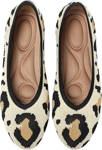 Ballet Flats Shoes for Women, Foldable Knit Women's Flats, Comfortable Shoes for Women Dressy Casual Work Office in Saudi Arabia