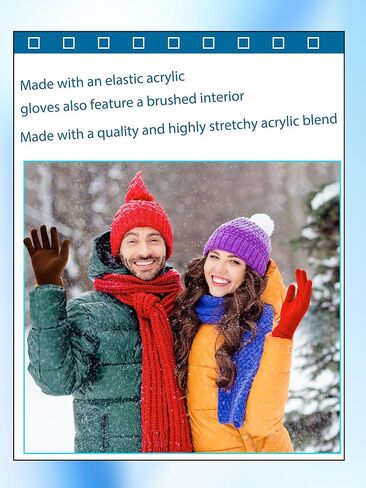 20 Pairs Winter Gloves Thermal Magic Glove Bulk Knit Gloves for Women Men Teens Unisex in Saudi Arabia