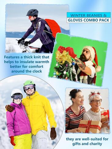 20 Pairs Winter Gloves Thermal Magic Glove Bulk Knit Gloves for Women Men Teens Unisex in Saudi Arabia
