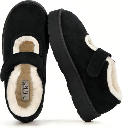 MUSSHOE Mini Ankle Boots Women: Warm Slippers Fur Lined House Booties for Women, Moms & Relaxing Indoors Outdoors in Saudi Arabia