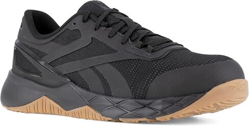 Reebok Work Men's RB3317 Nanoflex TR Work Construction Shoe Black Safety, 11 Wide in Saudi Arabia