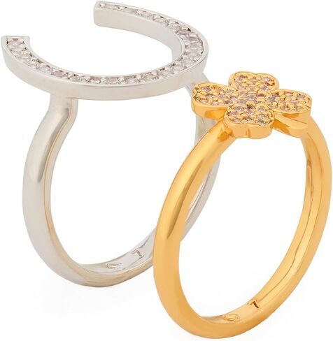 kate spade new york Lucky Charm Stacking Ring Set in Saudi Arabia