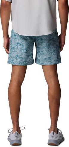 Columbia Mens PFG Rambler Printed Water Short, Crushed Blue Pez Gallo, X-Small x 6 in Saudi Arabia