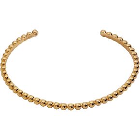 Alex and Ani Ball Texture Cuff Bracelet, Shiny Gold in Saudi Arabia