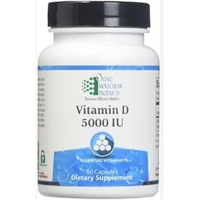 أورثو موليكولار - فيتامين د، 5000 وحدة دولية - 60 كبسولة in Kuwait