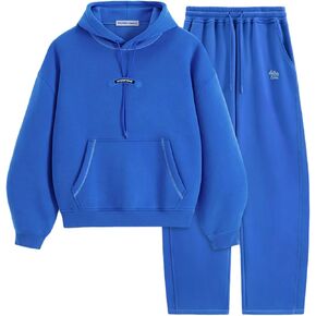 Aelfric Eden Sweat Sets للجنسين كلاود كلاسيك بوكسي 2 قطعة الزي مطابقة فضفاض Sweatpants مجموعة بذلات رياضية in Saudi Arabia