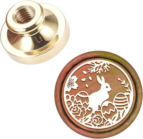 CRASPIRE Rose Wax Seal Stamp Head Replacement in The Sword 25mm Vintage Sealing Wax Stamp Heads Only No Handle for Envelopes Cards Invitations Wedding Halloween Christmas New Year Party in Saudi Arabia