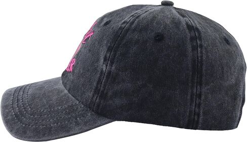 Fight Cancer Hats for Women, Adjustable Cotton Embroidered Boxing Gloves Baseball Cap in Saudi Arabia