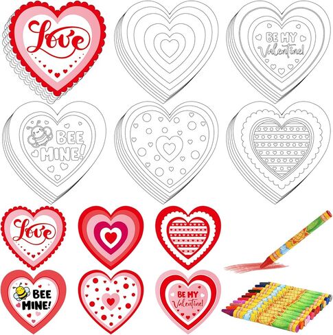 30 Pcs Outer Space Crafts Color Your Own Space Magnets DIY Coloring Magnet Cutouts Kits for Creature Birthday Gifts Party Favor in Kuwait