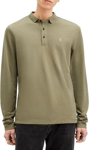 AllSaints Men's Reform Ls Polo in Saudi Arabia