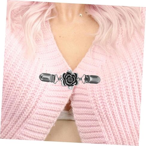 4Pcs Vintage Shawl Clips Dress Cinch Clips for Women Durable Cardigan and Sweater Clasps Lightweight and Easy to Use for Weddings Parties and More in Saudi Arabia