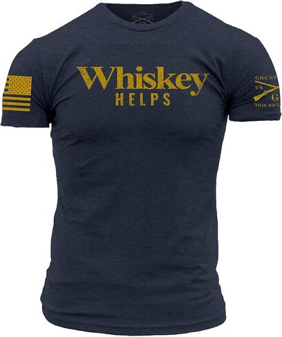 تي شيرت Grunt Style Whisky Helps™ للرجال in Kuwait