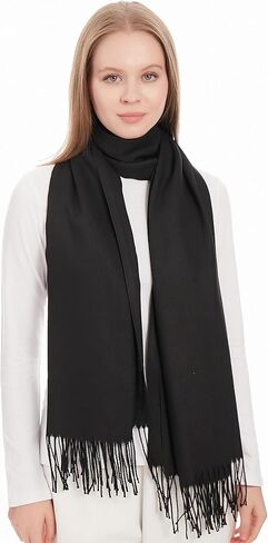 Pashmina Shawls And Wraps For Women - Pashmina Shawl For Brida Evening Dresses - Pashmina Fall Winter Scarf For Women in Saudi Arabia