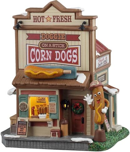 Lemax Doggie On a Stick Corn Dogs، المباني المضاءة، #55333 in Saudi Arabia