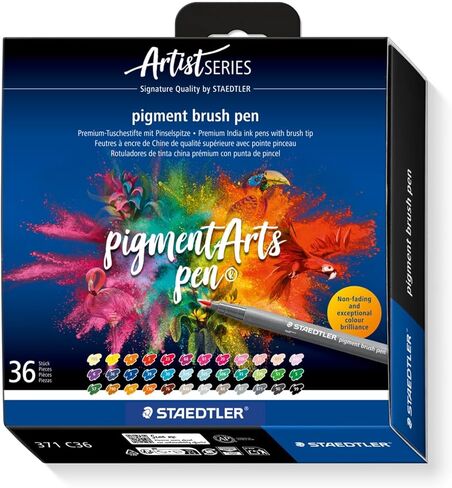 STAEDTLER Pigment Arts Brush Pen, 60ct in Saudi Arabia