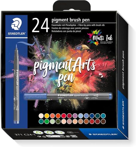 STAEDTLER Pigment Arts Brush Pen, 60ct in Saudi Arabia
