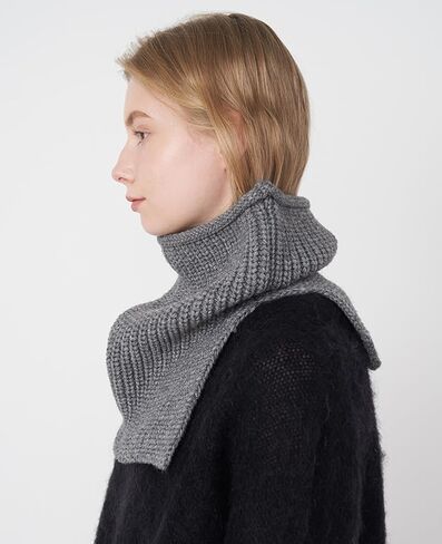 Molodo Neck Warmer Women Chunky Knitted Cowl Neck Winter Warm Cozy Soft Solid Fashion Versatile Scarf in Saudi Arabia